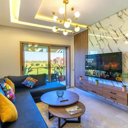Cozy Golf Apartment Wifi 4K-Tv Netflix Marraquexe Exterior foto